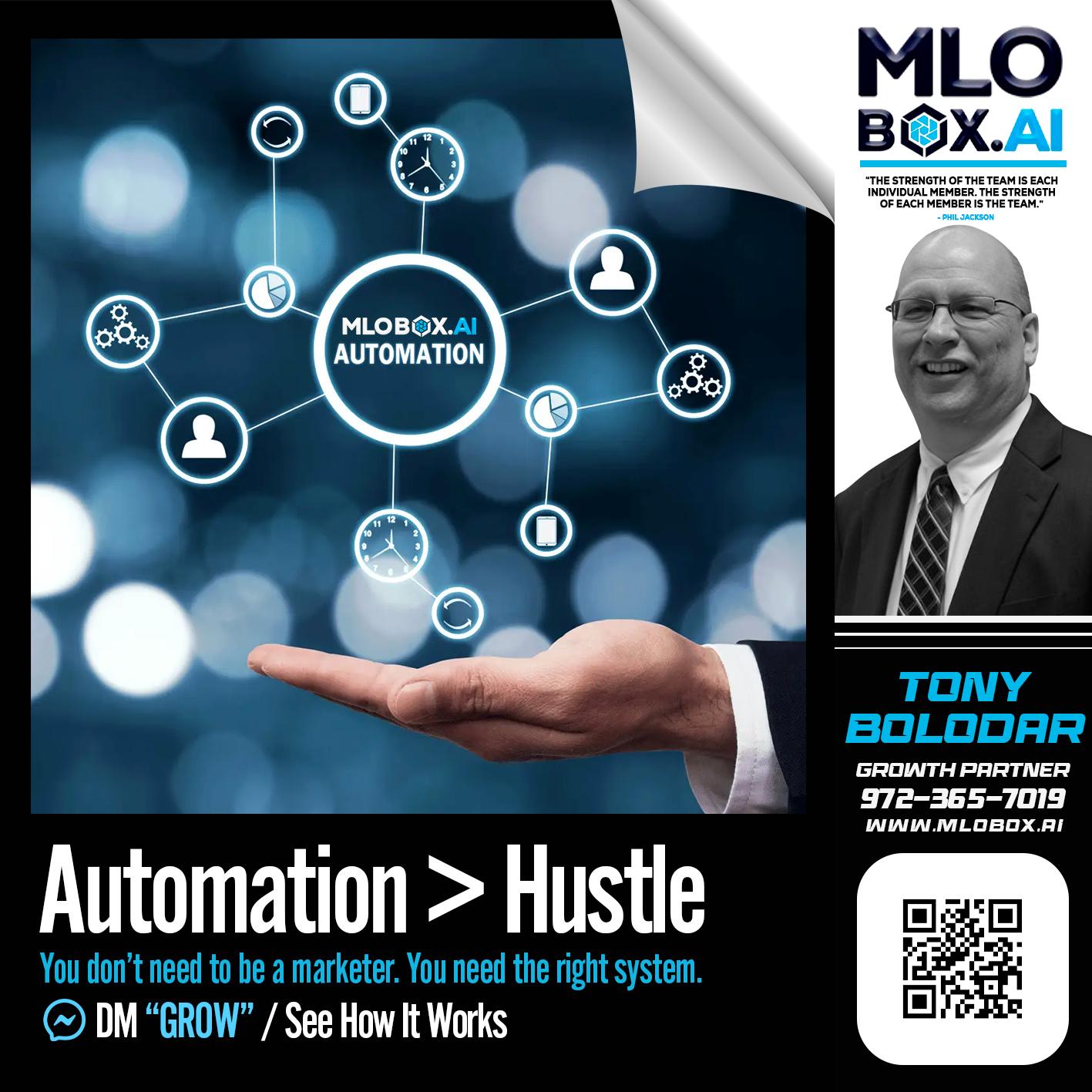 automation - Tony Bolodar -Loan Officer/Recruiter