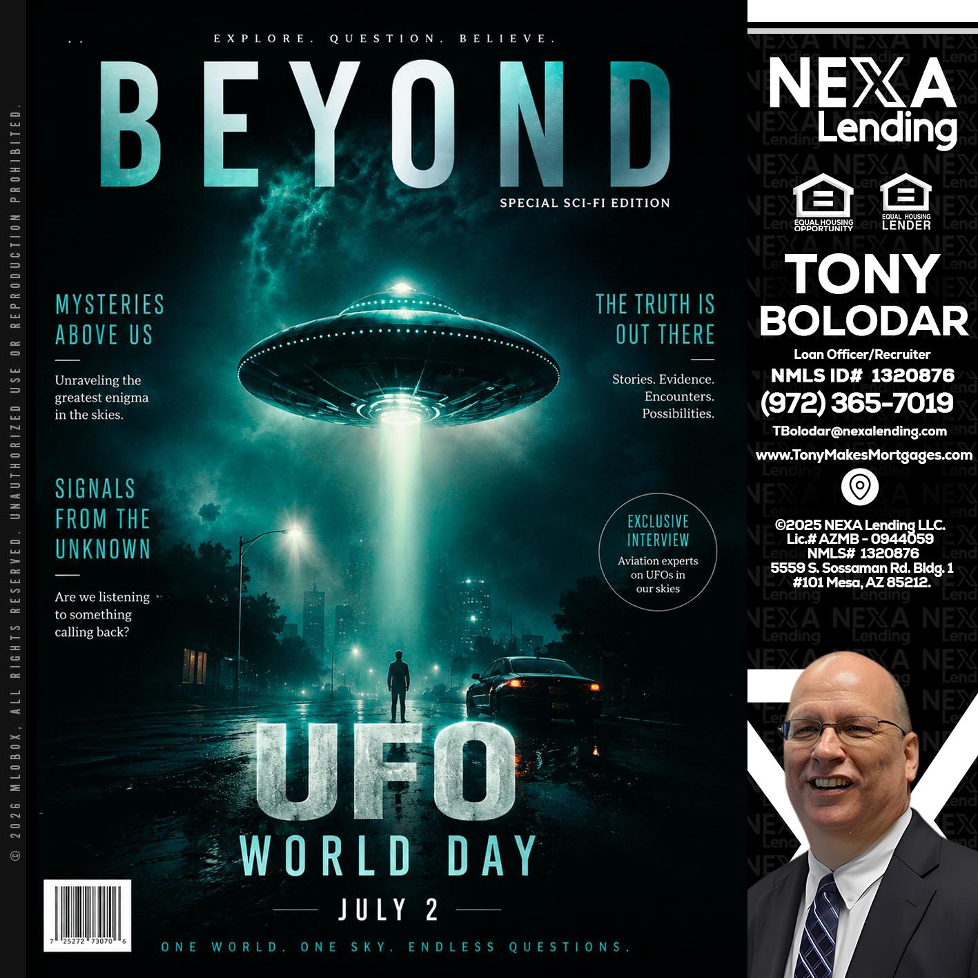 BEYOND - Tony Bolodar -Loan Officer/Recruiter