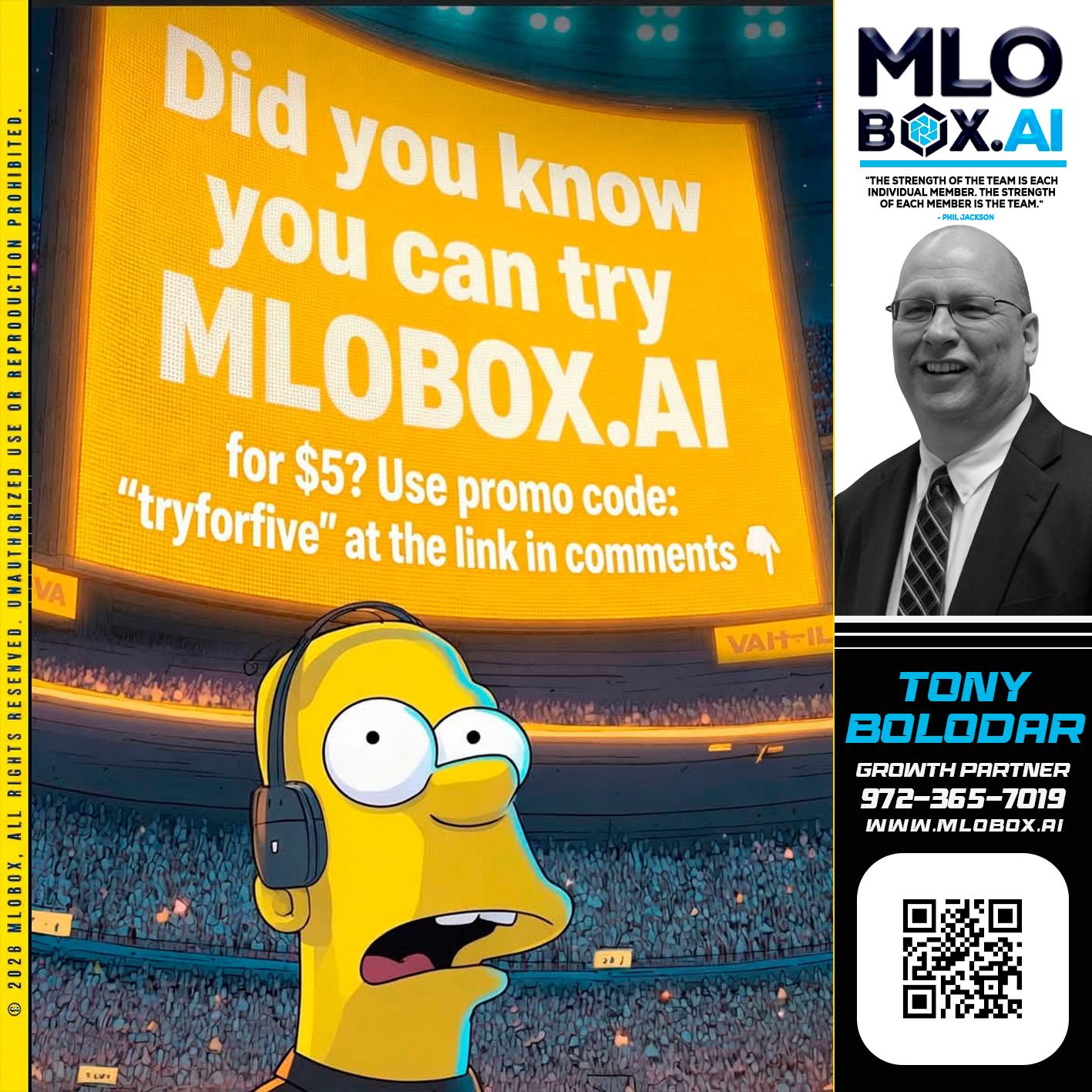 did you know - Tony Bolodar -Loan Officer/Recruiter